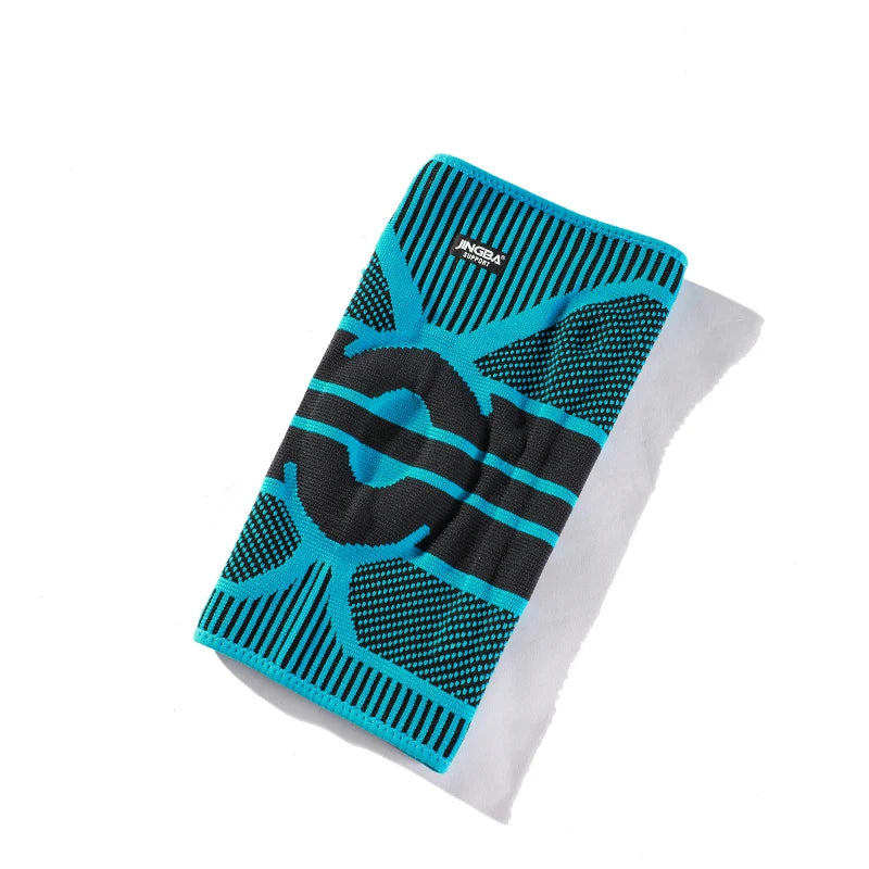 JINGBA Pro Knee Sleeve with Stabilizers & Patella Gel Pad